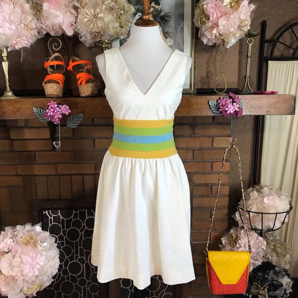 DIANE VON FURSTENBERG "ROSSA" FIT & FLARE DRESS - Picture 2 of 15